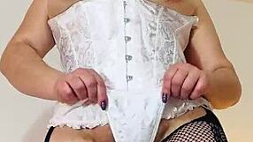 Cheating wife fucks neighbor while husband works