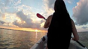 I flash on a boat in public outdoor setting