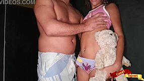 Stepdaughter takes intense anal from stepfather