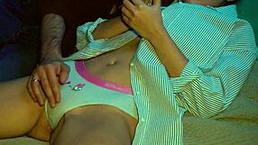 intense orgasm from stroking lover brings climax with fingers