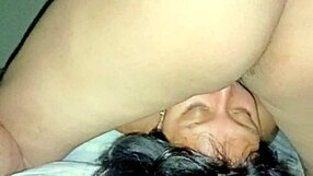 My Colombian neighbor sucks and fucks my cock