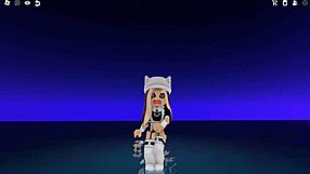 hot roblox girls dancing and showing their ass and pussy in a fun way