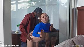 i tied up lucy lotus in bondage for a threesome blowjob