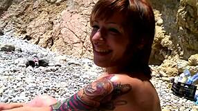 Horny Pierced Alt Babe Meets Random Dude for Outdoor Missionary and Riding Slits!