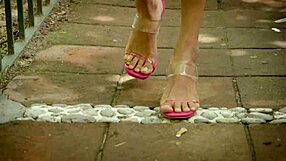 latina's gaping asshole gets fingered and creampied.