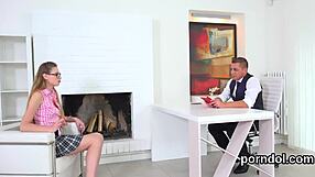 Young Natural Seduced By Aged Lecturer