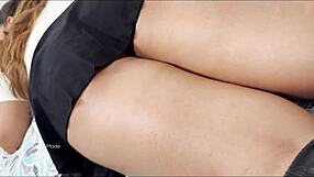 shh, stepbrother pounds stepsister's big ass hard after school