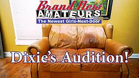 blue haired busty cutie dixie shares intimate moments in pov