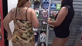 Manager and assistant fuck blondes as payment!