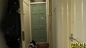 dominated sub in scottish bdsm scene with rough pantyhose action