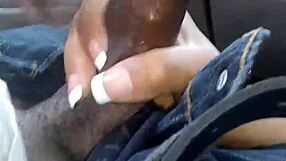 Bombe blowjob med monster kuk dyppust hjemmelaget