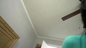 Step Brother Fucks Teen 18+ Ass In Shower After Tricking Her Into Sharing Bed