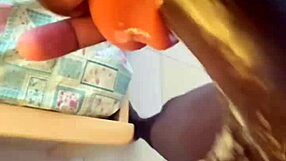 sextoy deep throats after work i cum so fast 😍