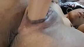 curly emo latina massages her wet creamy pussy in homemade video