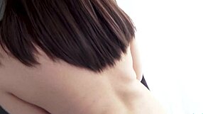 Nozomi Minami Teases with Her Shaved Pussy Close-Up