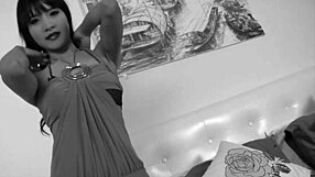 Falang Thai GF Enjoys Interracial Fun on Vacation in Thailand.