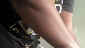 can you handle two ebony babes giving sloppy deepthroat blowjobs?