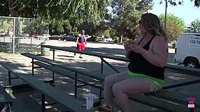 Flaming Hot Blonde Babe Sienna Hills Gives Awesome Blowjobs With Big Ass And Tits