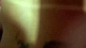 Blonde crossdressing brazilian transsexual gets fucked at home