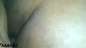 Ebony prostitute enjoys gentle anal and blowjob touches in blowbang