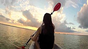 I flash on a boat in public outdoor setting