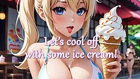 Hundreds of sexy anime girls on paradise island