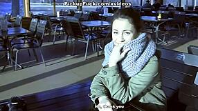 Real Facial For Sexy Snowboard Babe Scene 2