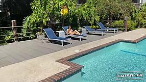 Gia Derza intensely wants hard fucking and creampie.