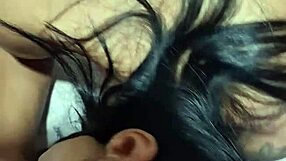 Blonde crossdressing brazilian transsexual gets fucked at home