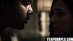 Step Daughter Receives Father In Law's Creampie