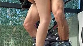 camara escondida hermanastra argentina mamando la verga en el gimnasio