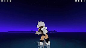 hot roblox girls dancing and showing their ass and pussy in a fun way