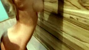 Monika fox has fast sex and blowjob with lover in hallway.