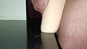 Curvy Sally Anal Sex and Cum on Thighs