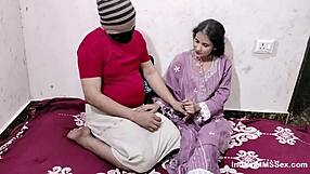 married indian couple's wedding night