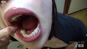 Asian Girl Drinks Urine and Squirts Blood