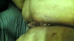 first time of my wife with this black boy after condom broke he cum on her pussy while i suck