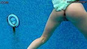 Hey, check out this hottest underwater swimming babe lizi vogue