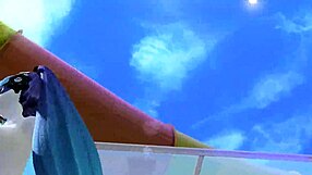 Hatsune miku dear cocoa dances naked showing big tits