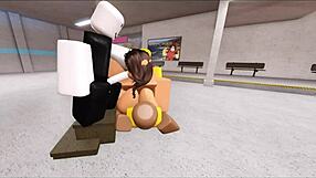 Roblox Bitch Fucked By 3 Noobs