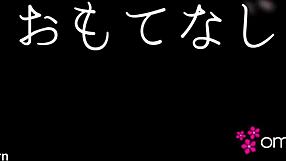 A married Japanese woman named Ihana Chiba shakes her big tits in a softcore solo video