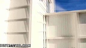 Ameri Koshikawa tears off clothes for intense boink with Japanese slut