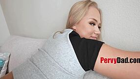 Harley King fucks her stepdad in taboo fantasy.