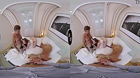 i love this virtual taboo celebration with blonde and brunette handjob fun