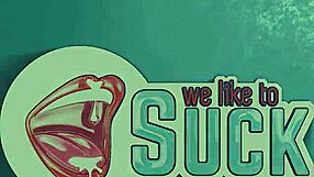 i enjoy submissive threesome with bound redhead