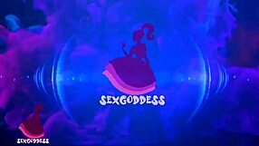 Teen 18+ girl chats with lover in bent over position.