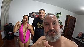 Paty Bumbum came back to the mansion and stirred up plenty of fun activities