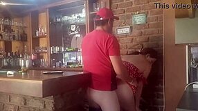 brunette milf gets fucked doggystyle with fingering