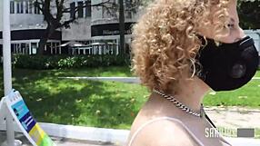 chesty cougar sara jay rides after her date with deep moves and curvy vibes