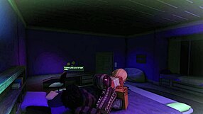 Cheating girlfriend visits while her boyfriend is away